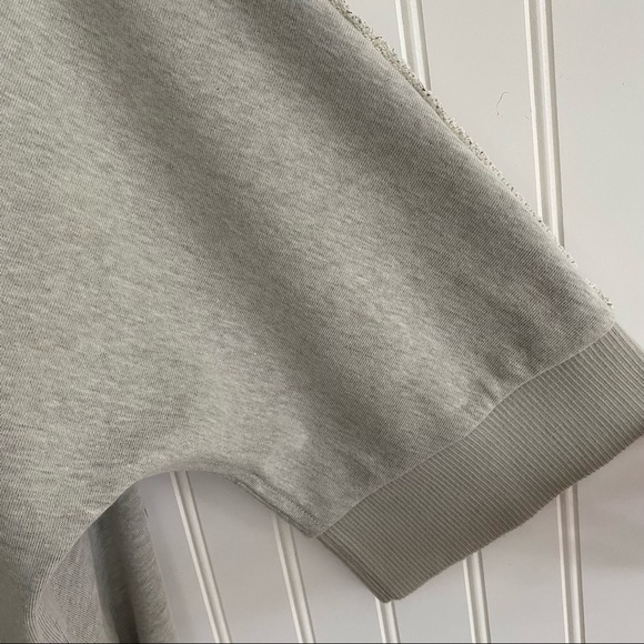 Sam Edelman light grey oversized hoodie SIZE S - Picture 10 of 12